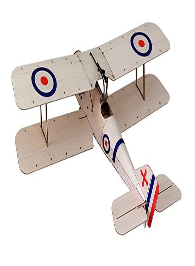 Viloga Micro Balsa Wood Model Airplane SE5A Biplane, 14.8'' Wingspan Laser Cut Unassembled Model Airplanes Kits to Build for Adults, DIY Mini RC Plane for Indoor Fly (KIT+Motor+ESC+Servos) - Image 2